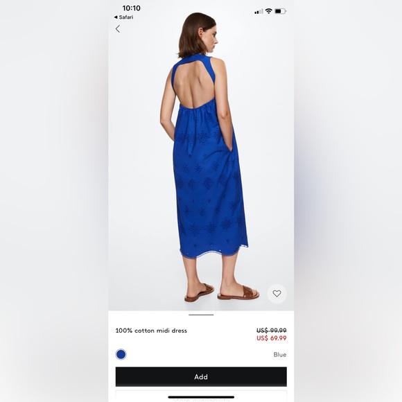 Mango dress size US6 - Picture 2 of 6